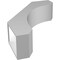 Ekena Millwork 6-in. W x 20-in. D x 28-in. H Legacy Architectural Grade PVC Knee Brace BRCP06X20X28LEC - alternate 2